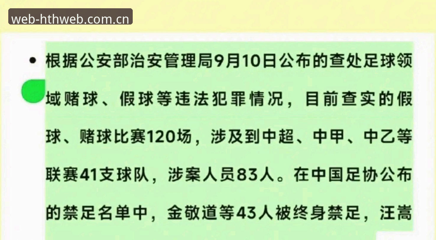 中国足协第三批禁足名单最新动态：17人终身禁足，48人遭行业重罚